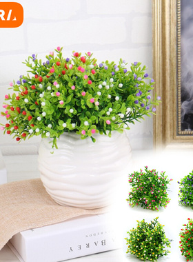 Artificial Flower Plastic Lavender Fake Plant Wedding Home