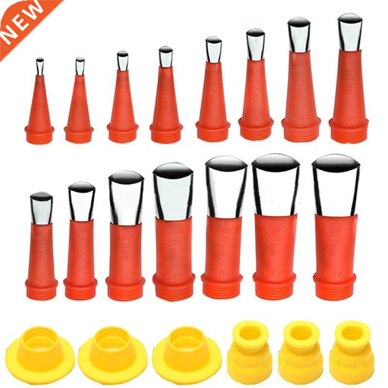 21Pcs Caulking Nozzles ainless eel Caulking Finishing To