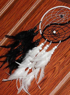 Feather Crafts Dream Catcher Wind Chimes Handmade Dreamcatch