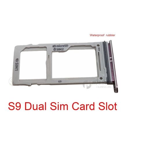 Dual Single Sim Tray for Samsung Galaxy S9 G960 G960F G960FD
