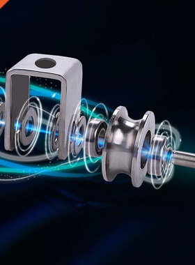 2 Inch Roller Wheel Bearings U Groove Pulley Wheels Detachab