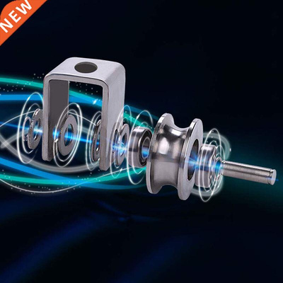 2 Inch Roller Wheel Bearings U Groove Pulley Wheels Detachab