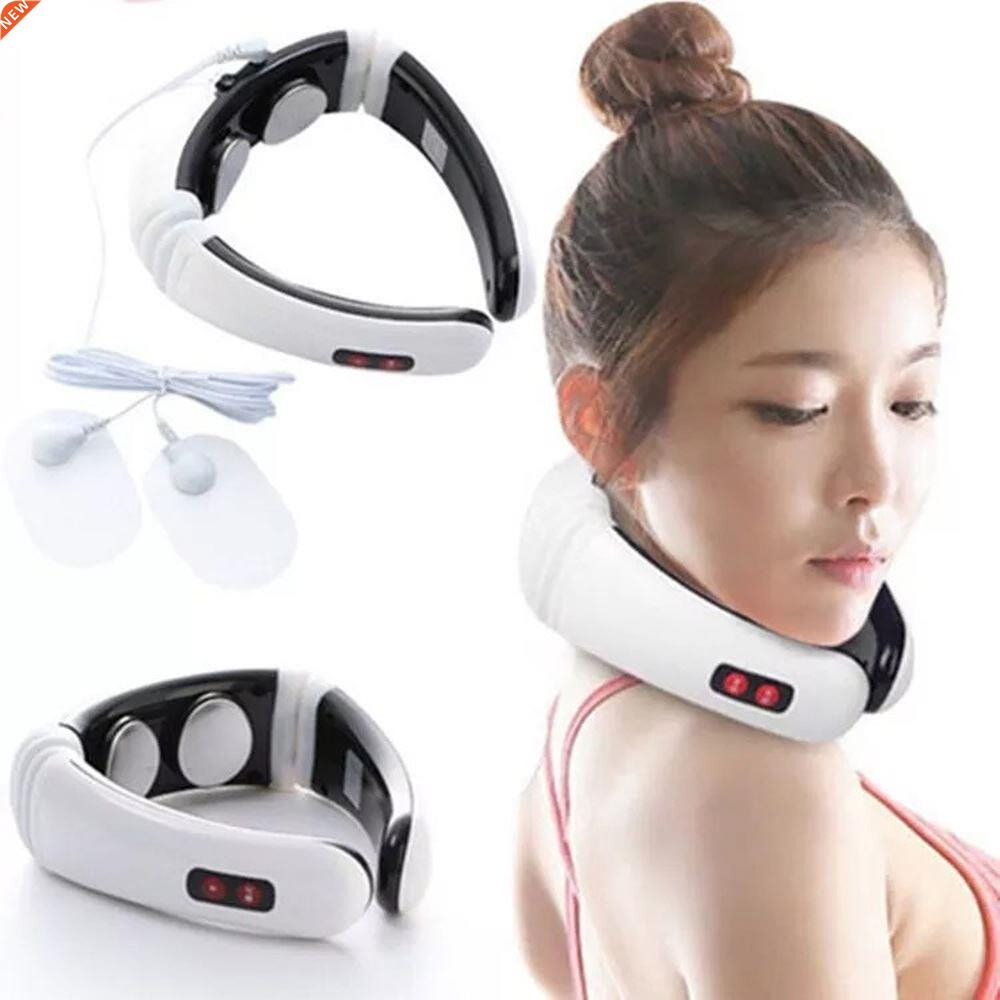 Electric Massage Pulse Neck Magnetic Therapeutic Heating Acu