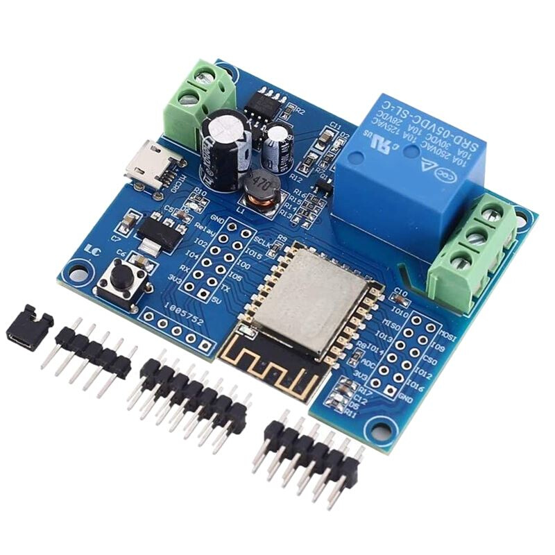 WIFI Relay Controller Module, DC 5V 8V-80V ESP8266 Wireless