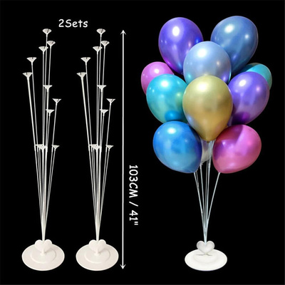 2022 Birthday Party Balloons Stand Balloon Holder Column跨境