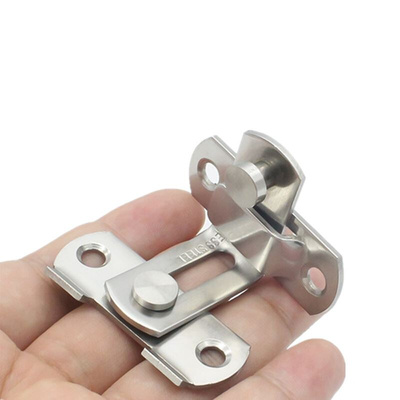 90/180 Degree Door Latches Hasp Bending Latch Buckle Sliding