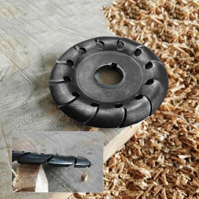 2pcs Multifunctional High Hardness Wood Carving Disc 12 Toot