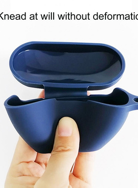 Protective Case Soft with Hanging Buckle Silicone Bluetooth