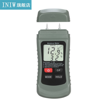 Wood Moisture Meter LCD Digital Damp Moisture Tester Pin Typ