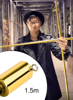 Portable Pocket Magic Staff Steel Magician Wand 1.1m-1.5m Tr