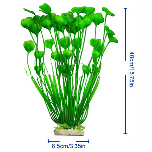 Aquarium Decorations Lifelike Plastic Decor Fish Tank Plants