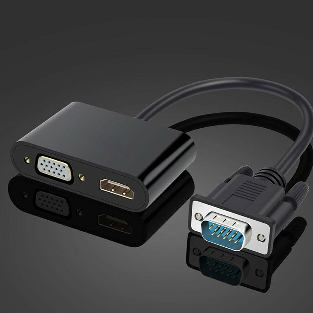 HDMI To VGA HDMI Adapter HDMI Splitter 1 HDMI Input VGA HDMI
