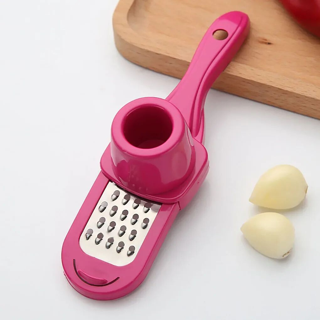 1PCS Garlic Crusher Press Multi-Functional Manual Ginger Gar