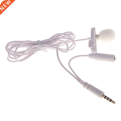 Tie Clip Lapel Lavalier Mic Microphone for phones PC Audio R