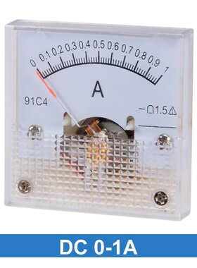 *91C4-A og Current Panel Meter DC 50mA 1A 2A 3A 5A 10A 500mA
