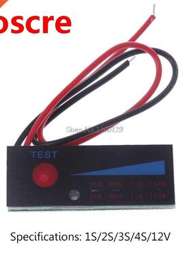 1PC 3.7V 1S 2S 3S 4S 18650 Lithium 12V Lead Acid Battery Cap