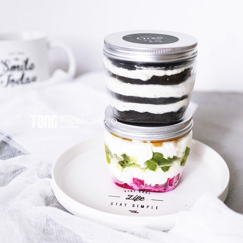 Aluminum cover pet can cake fruit Melaleuca box mousse box s