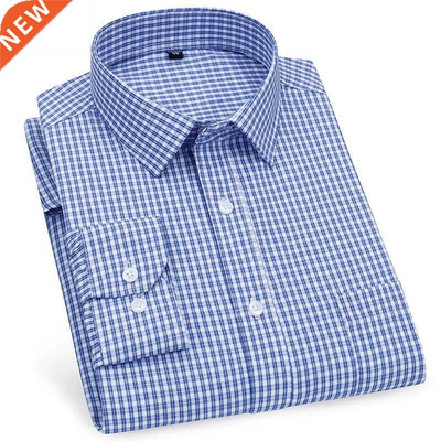 Top Quality Mens Business Casual Long Sleeved Shirt Classic