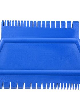 Wood Grain Tool 4.7 Inch Ladder Rubber Graining Pattern Scra