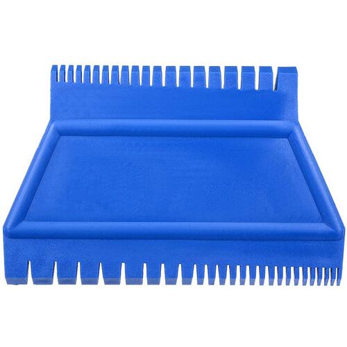 Wood Grain Tool 4.7 Inch Ladder Rubber Graining Pattern Scra