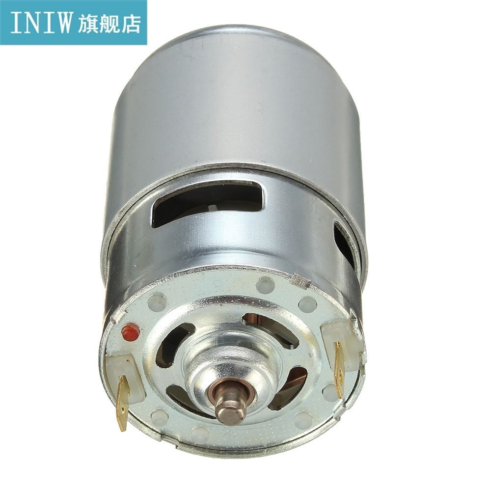 775 DC 12V-36V 3500-9000RPM High Speed Motor Ball Bearing La