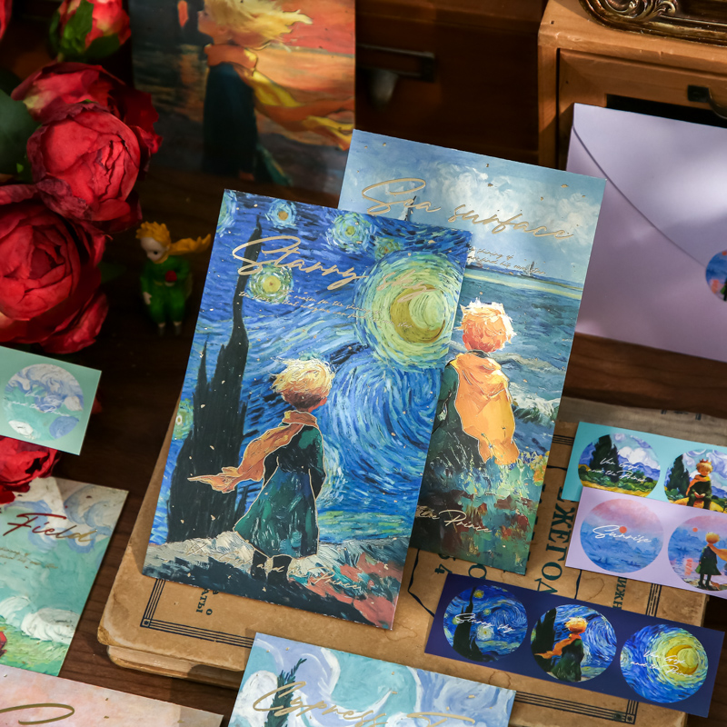 纸先生信纸信封套装星梦美术馆