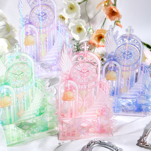 纸先生镭射立牌展示台 花语誓约 二次元人物展示台梦幻桌面摆件