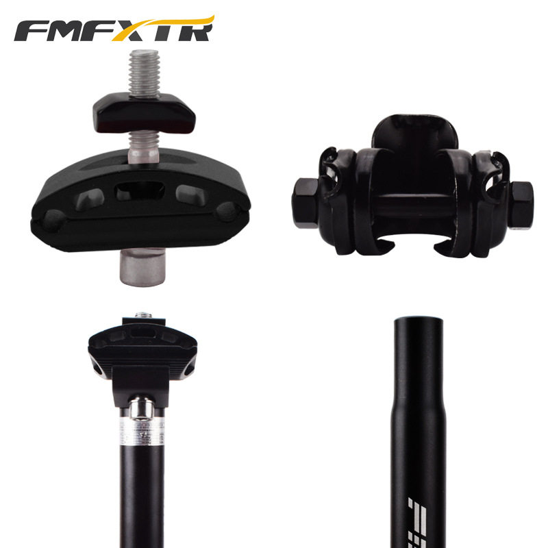 自行车坐垫安装头山地车鞍座夹码坐杆连接器固定马鞍夹子单车配件