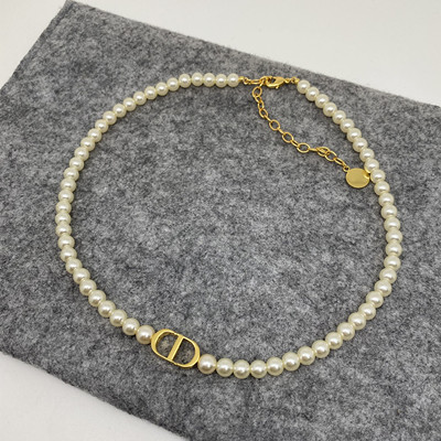 2023新款CD字母珍珠项链