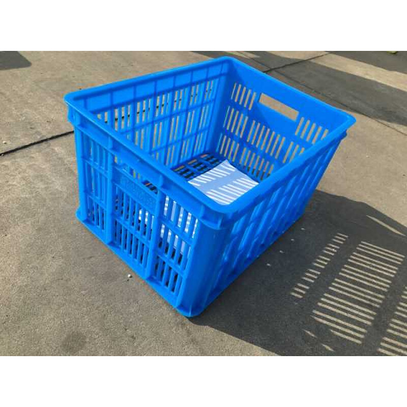 大塑料筐长方形加厚快递框子工厂用胶框胶箱蔬菜框收纳Y箱子周转
