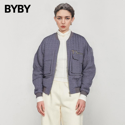 高级感显瘦百搭宽松棉服短外套