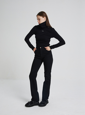 PHISM修身微喇牛仔裤803P02