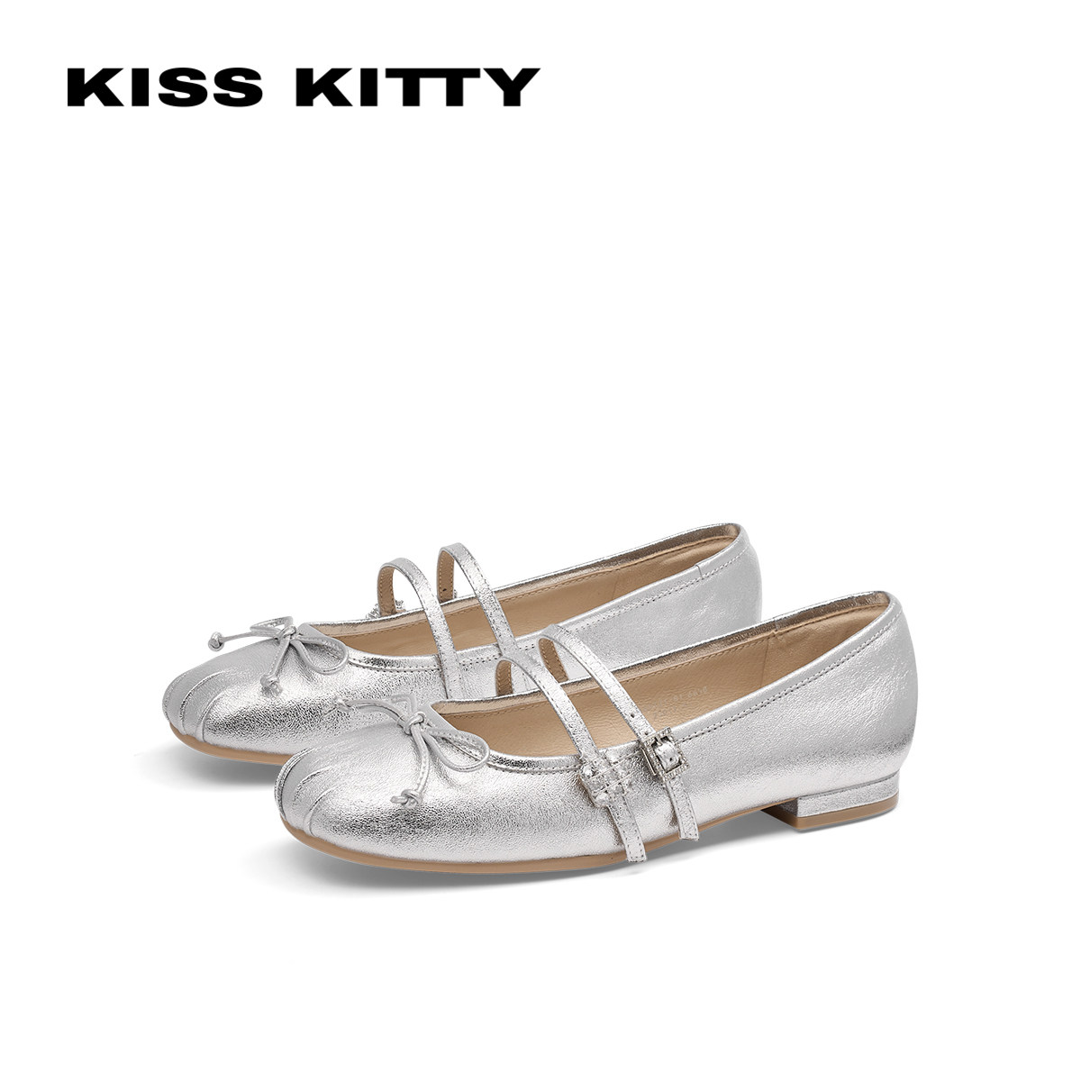 KISSKITTY浅口简约双带设计玛丽珍SA65121-81-QQJ