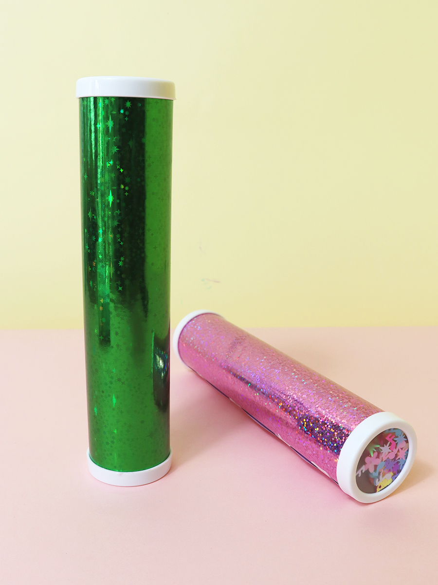 万花筒diy材料包 手工制作科学实验自制儿童玩具三棱镜早教幼儿园