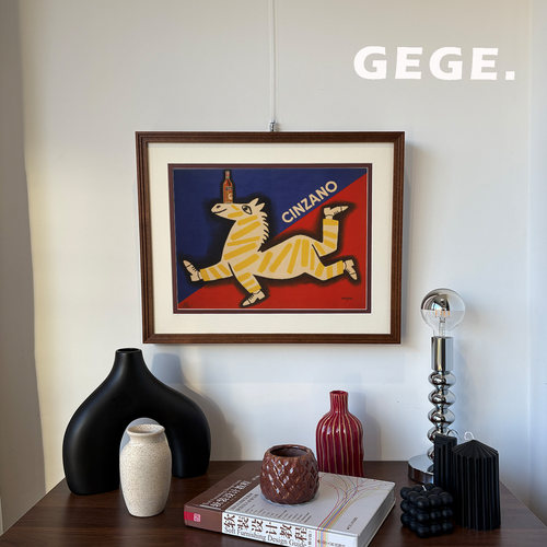 仙山露】GeGe卧室书房餐厅酒挂画高级感北欧复古玄关中古风客厅画