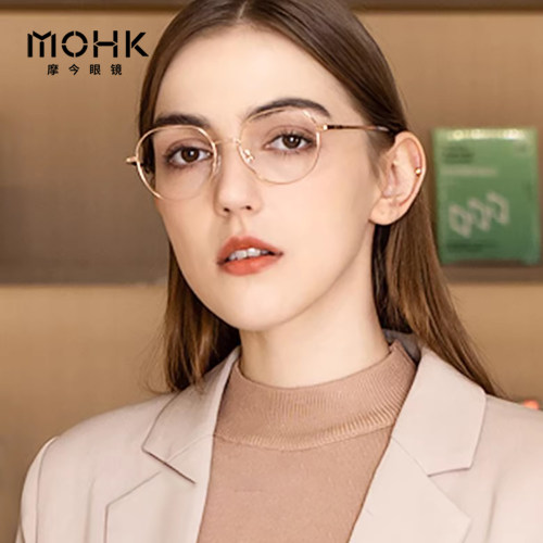 MOHK摩今近视眼镜金属