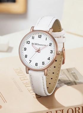 BCBG考试专用夜光女学生初高中生公务员考试简约实用皮带学生表