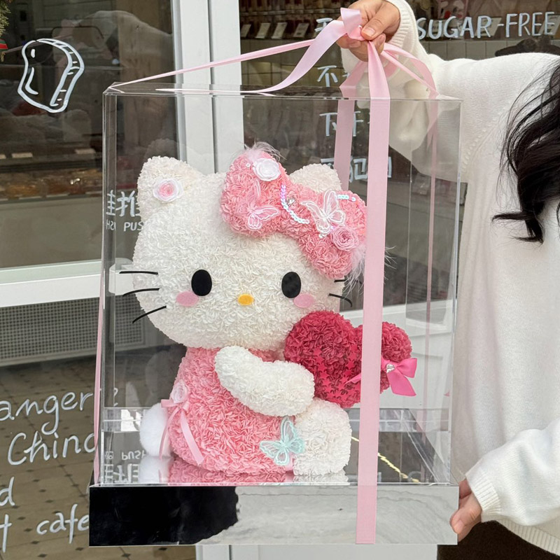 圣诞节生日礼物永生花哈喽Kitty