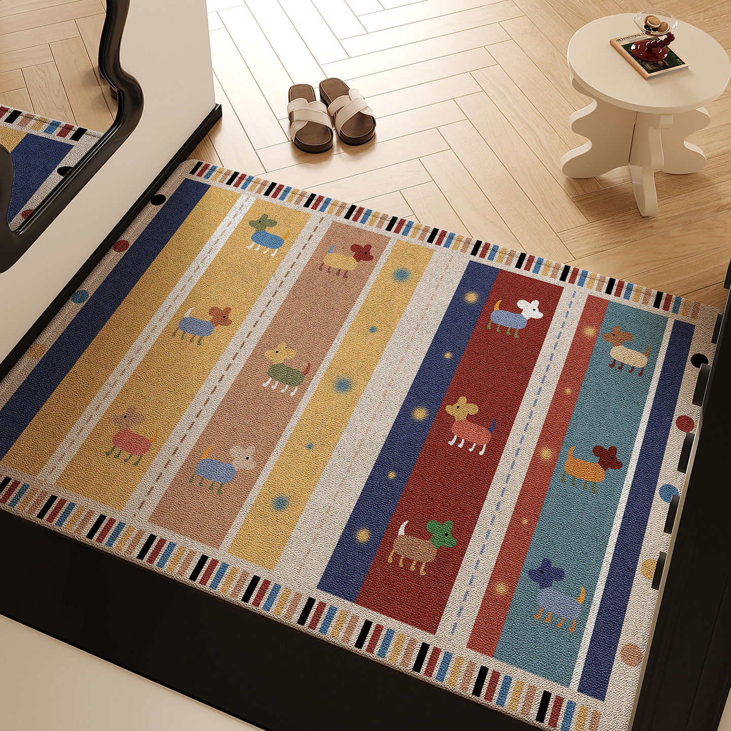 多巴胺童趣入户门地垫门口进门垫