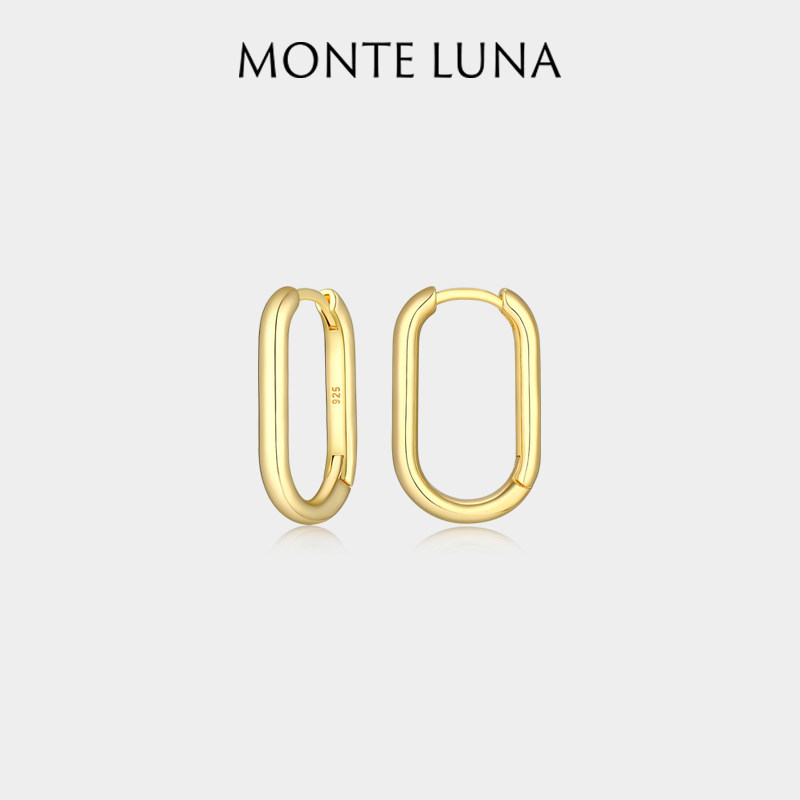 MonteLuna小素圈耳环