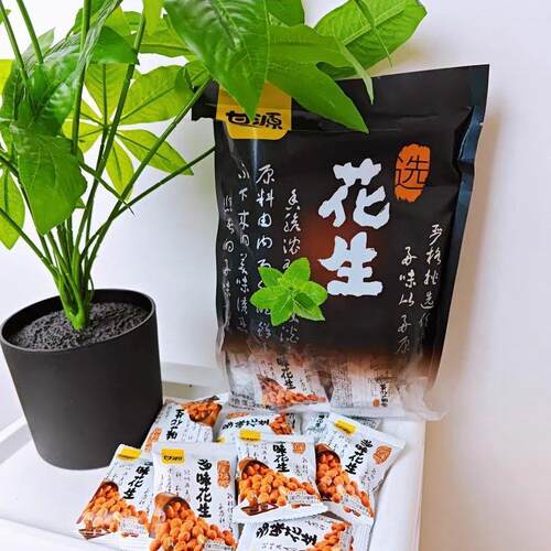 甘源多味花生香辣怪味花生米办公室解馋下酒菜摆盘零食坚果仁炒货