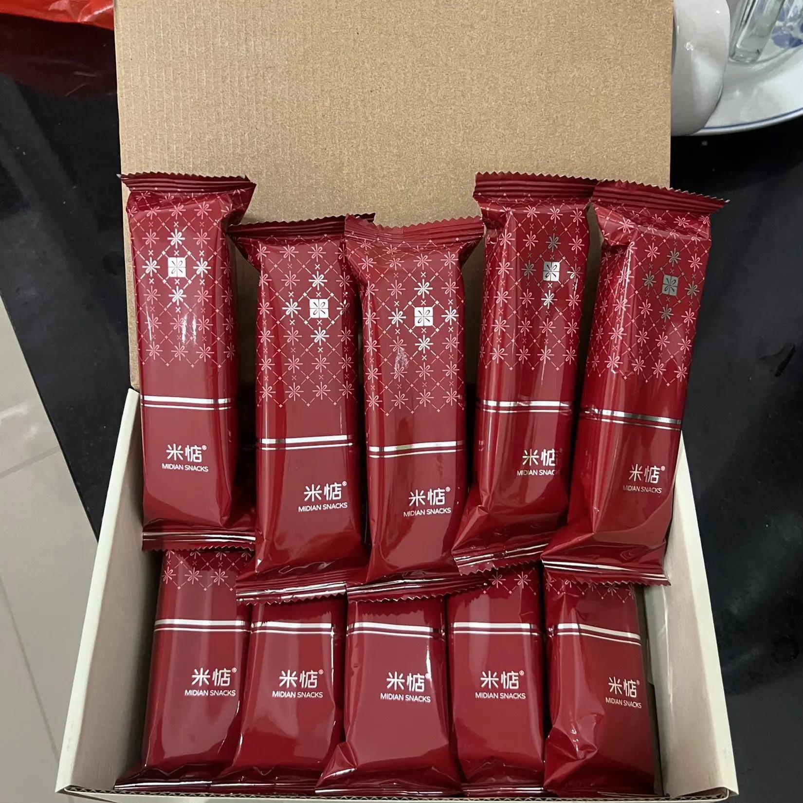 米惦注心整箱蛋卷夹心蛋卷牛扎糖老式纯手工健康网红零食