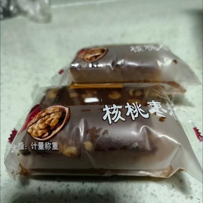 鸿雁 红枣核桃枣糕蛋糕低无糖精早餐营养糖尿饼人休闲食品面包零