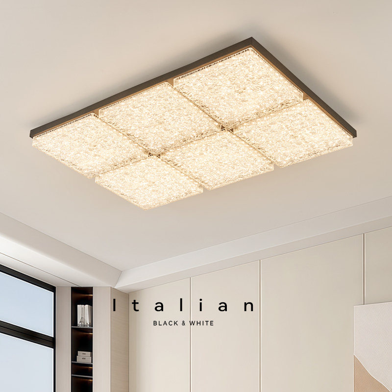 客厅主灯2026新款意式卧室吸顶灯轻奢高级感现代简约中山灯具全屋