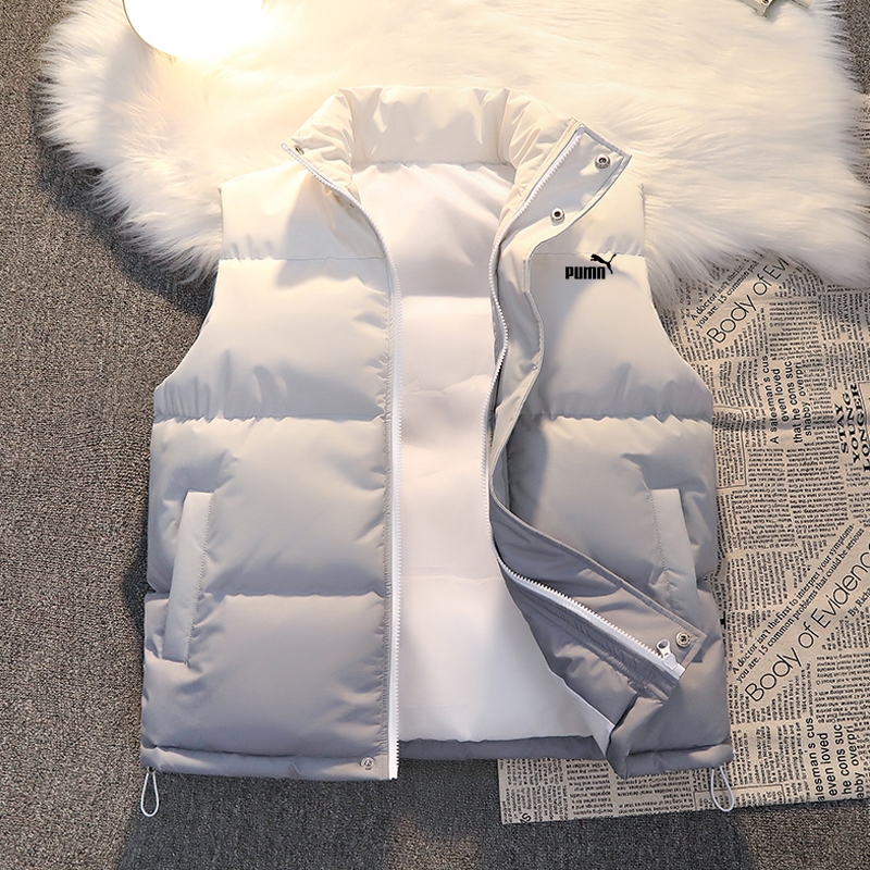 奥莱专区丨品牌丨男士羽绒棉马甲秋冬新款渐变色宽松百搭休闲外套