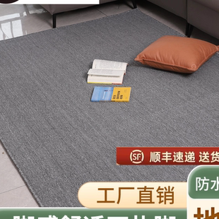 华德直播间专用地毯高级感服装背景布办公客厅垫简约装饰定制