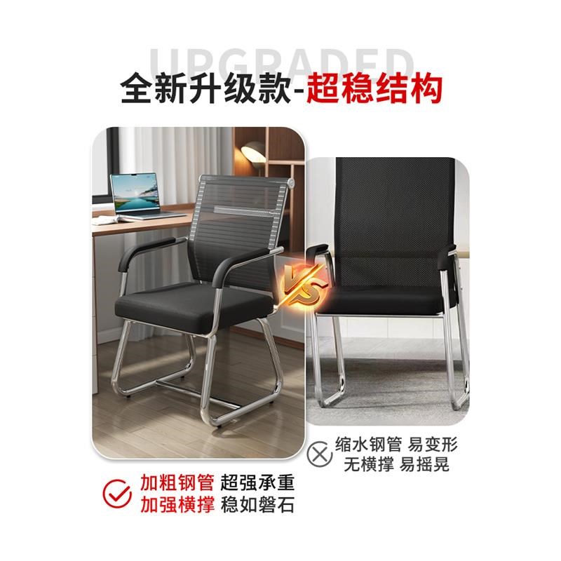 现货速发办公椅舒适久坐会议室椅子职员椅学生宿舍靠背椅椅电脑椅
