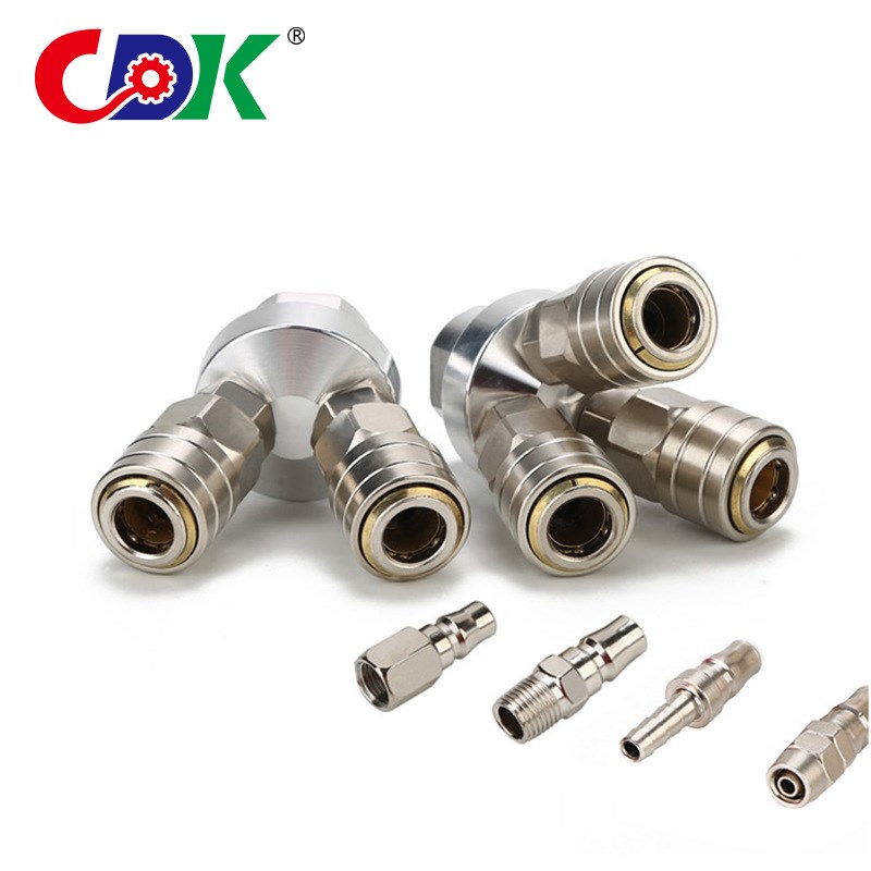 速发二式气管接头快速接头圆C通快插三动工具圆气通配件大全