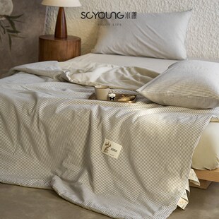 速发A类水套棉李官夏20%大豆夏凉被四件洗可水洗空调被齐季薄