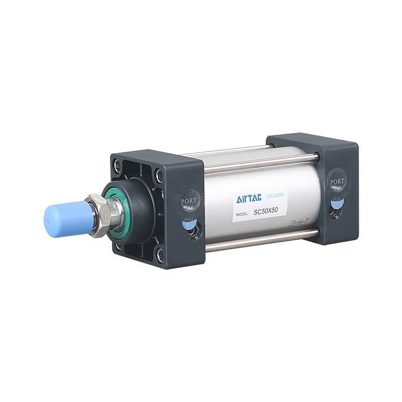 亚德客标准气缸SCJ SC40X25X50X100X150X200X175S大推力气动全套